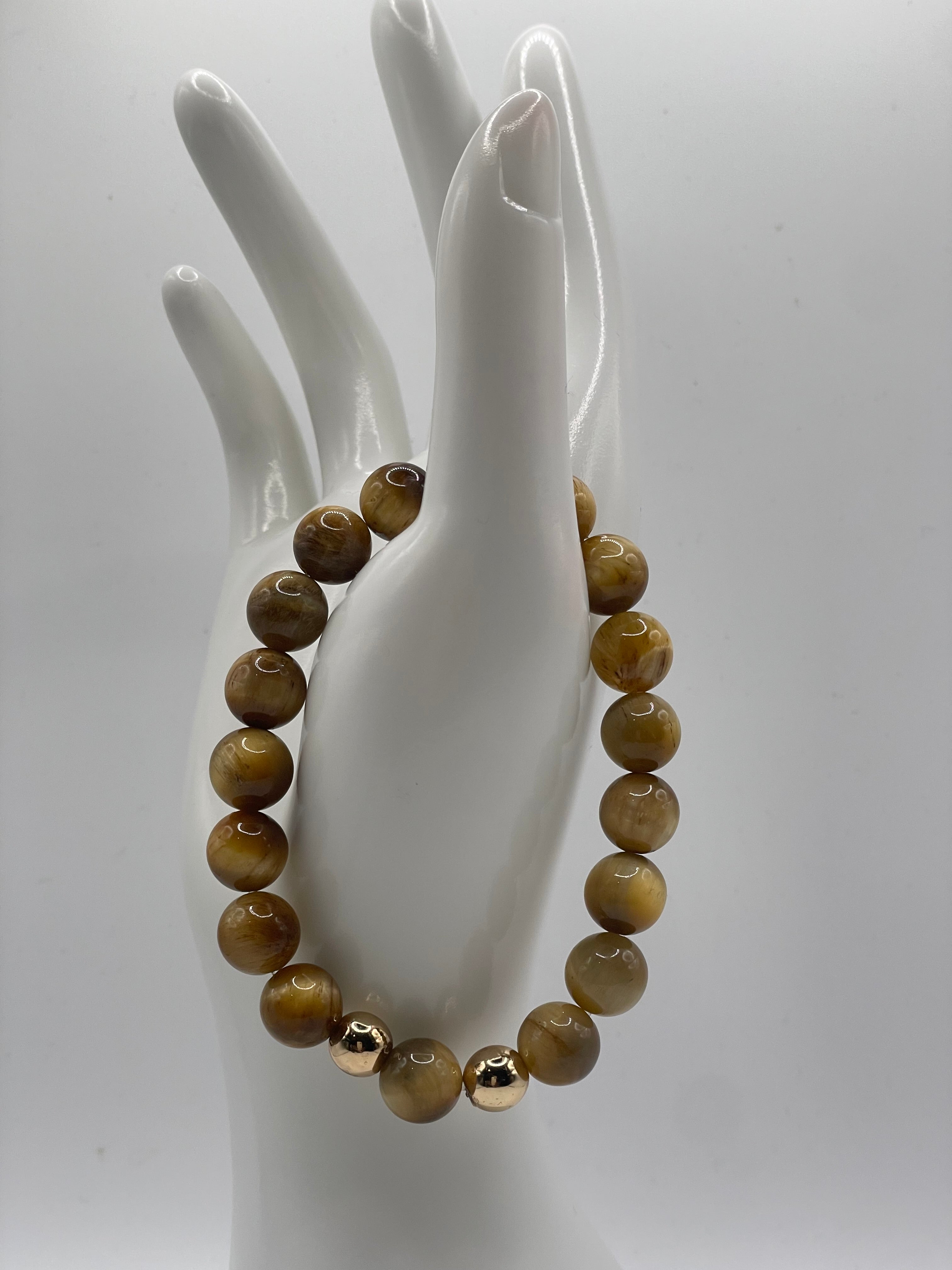 Golden Tiger Eye 8 & 10mm Bracelets