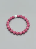 Natural Red Rhodochrosite with white stone