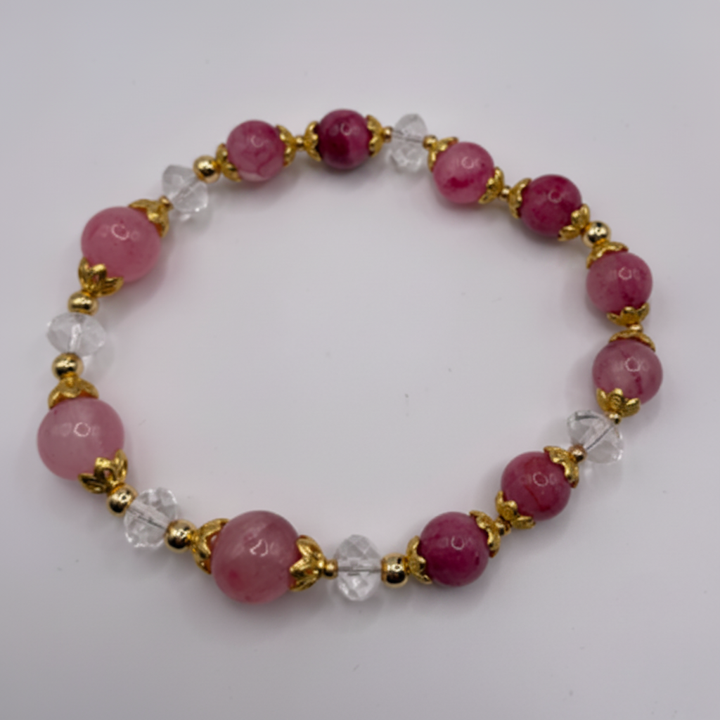 Pink Persian Gulf Serenity Bracelet with no charm